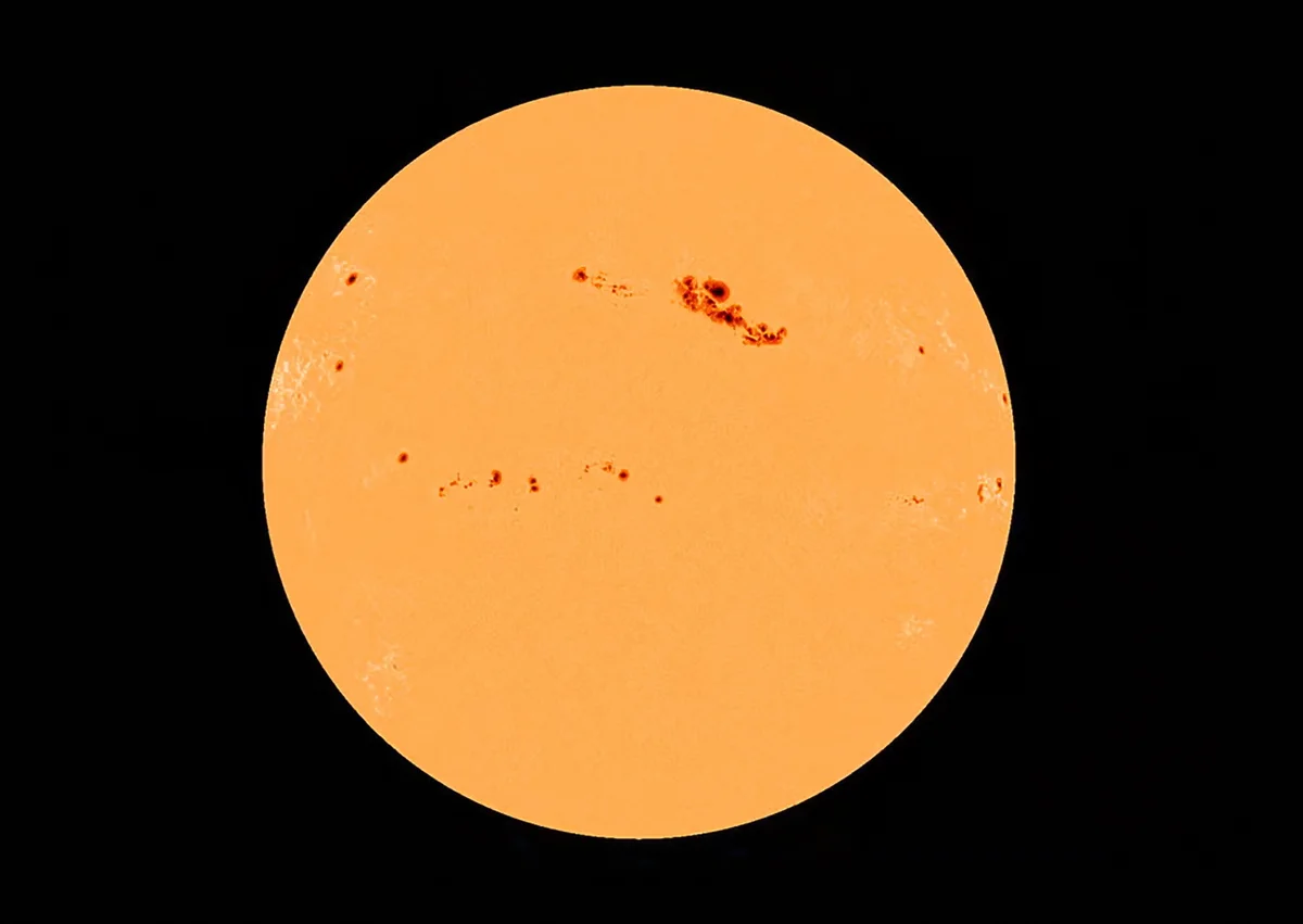 Observe Solar Spots with Your Eclipse Glasses!