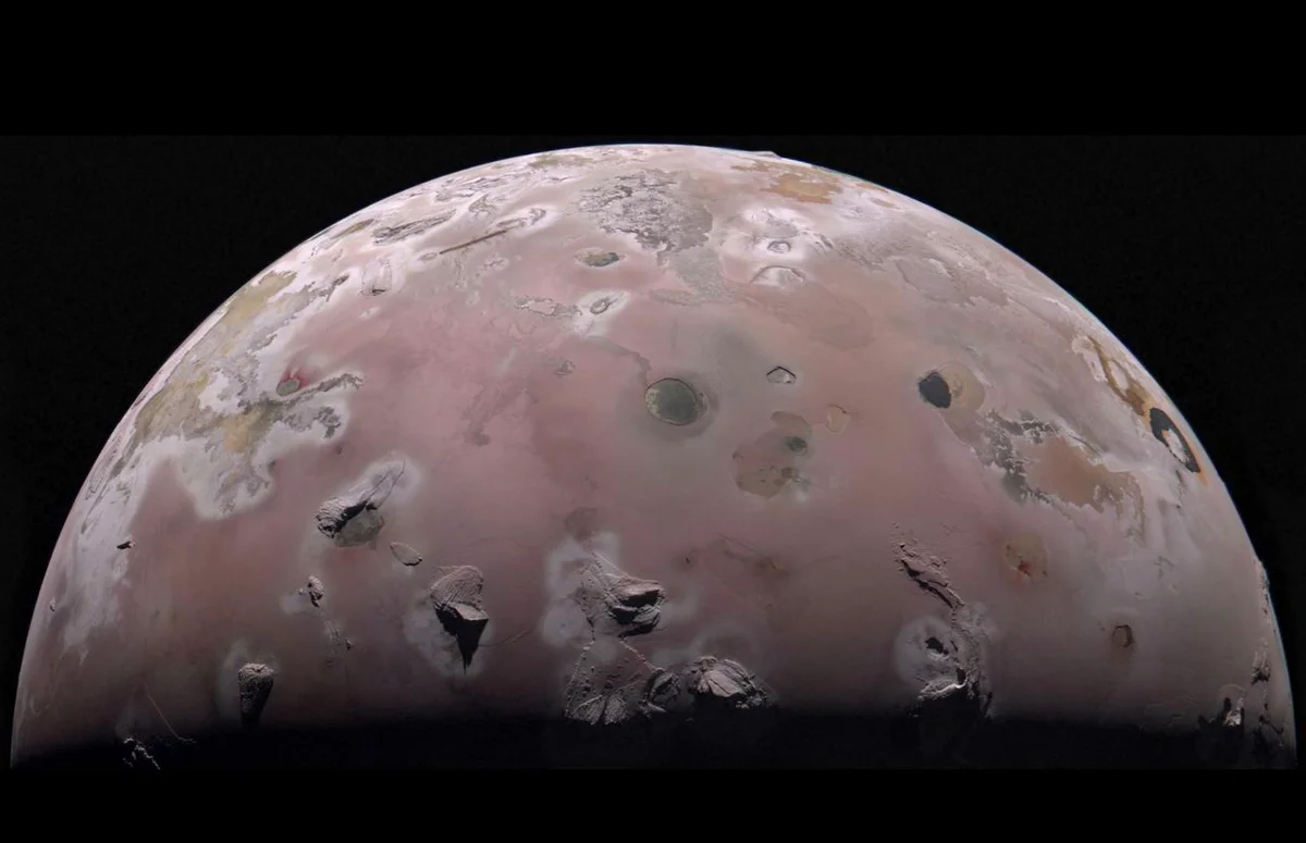 NASA's Juno Spacecraft Measures Io's Subsurface Temperature