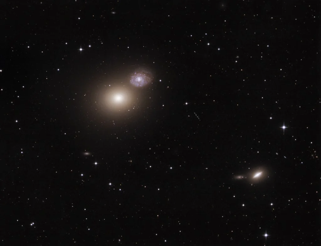 The Galaxies Messier 60 and NGC 4647