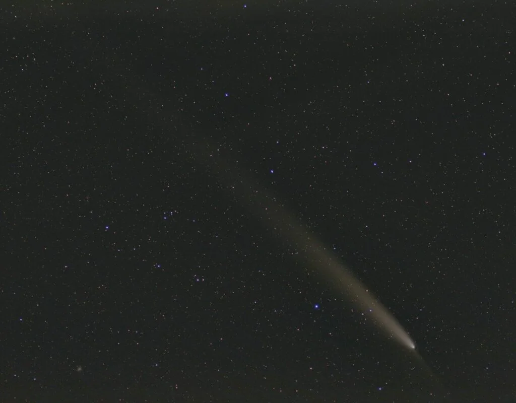A Glimpse of the Comet: Tsuchinshan-Atlas Fades from View