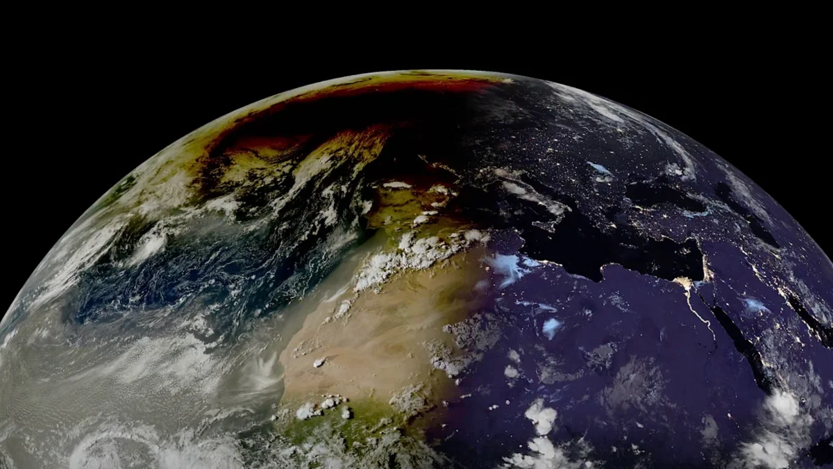 A Stunning Total Solar Eclipse Captured from Space: Watch the Incredible Video