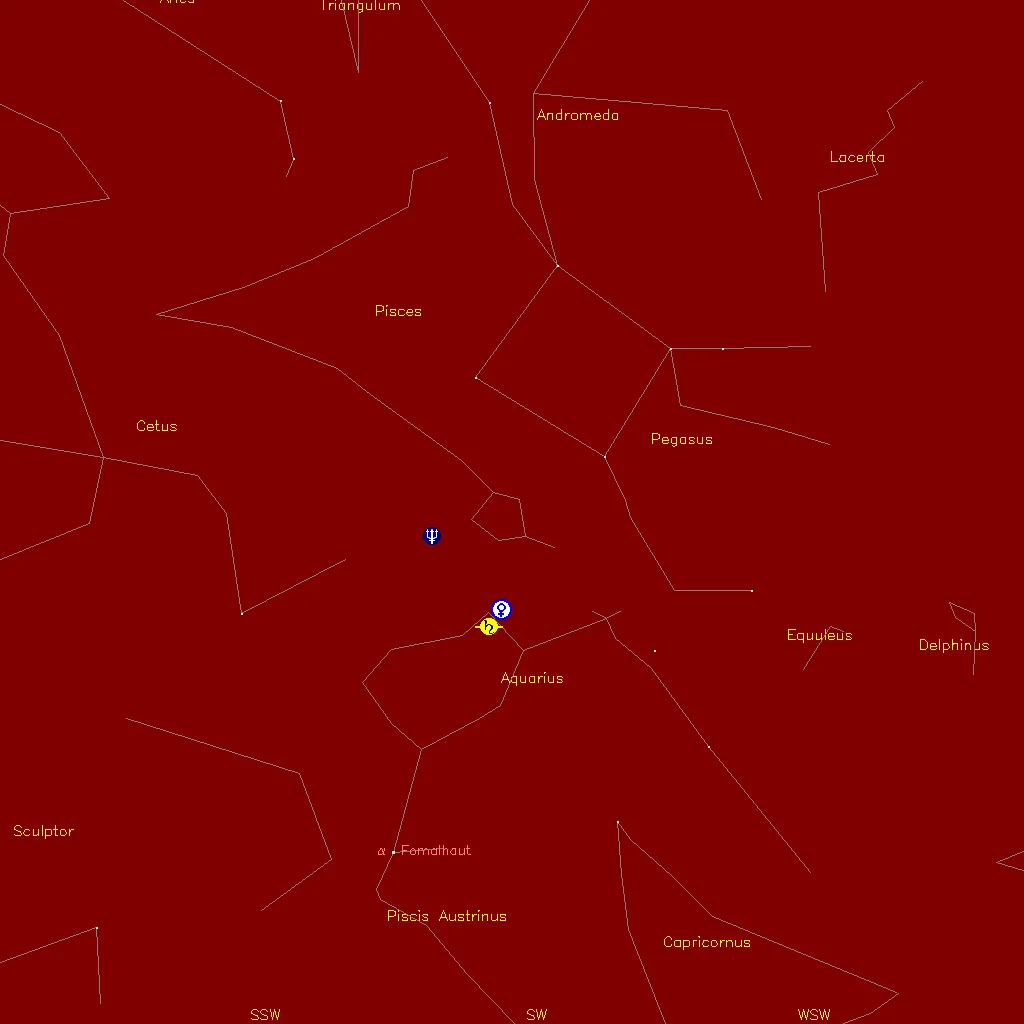 AstronomiAmo APS AstroBlog - The January 2025 Conjunction of Venus and Saturn