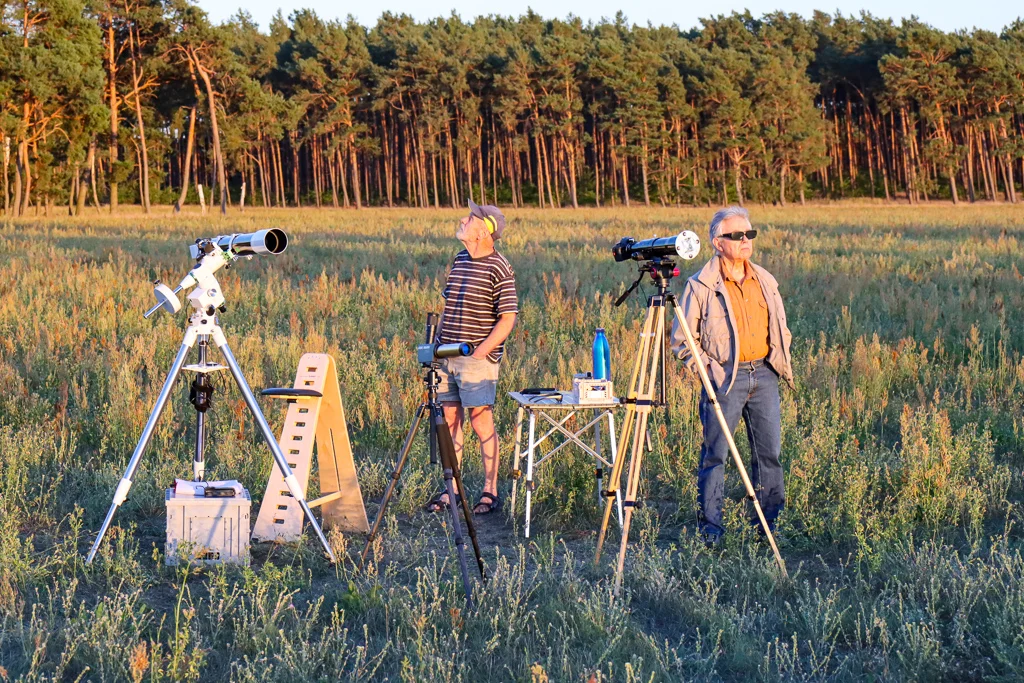 Observations from the Solar Eclipse on August 12
