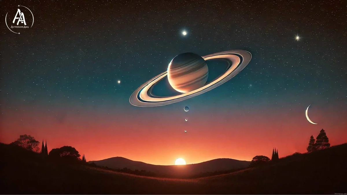 Astronomy Insights: The January 2025 Conjunction of Venus and Saturn