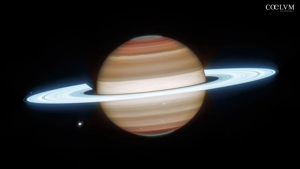 Webb Observes Saturn in Infrared, Among Rings, Vortices, and Haze