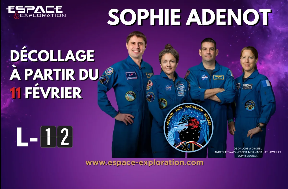 Launch Scheduled for Sophie Adenot Starting February 11