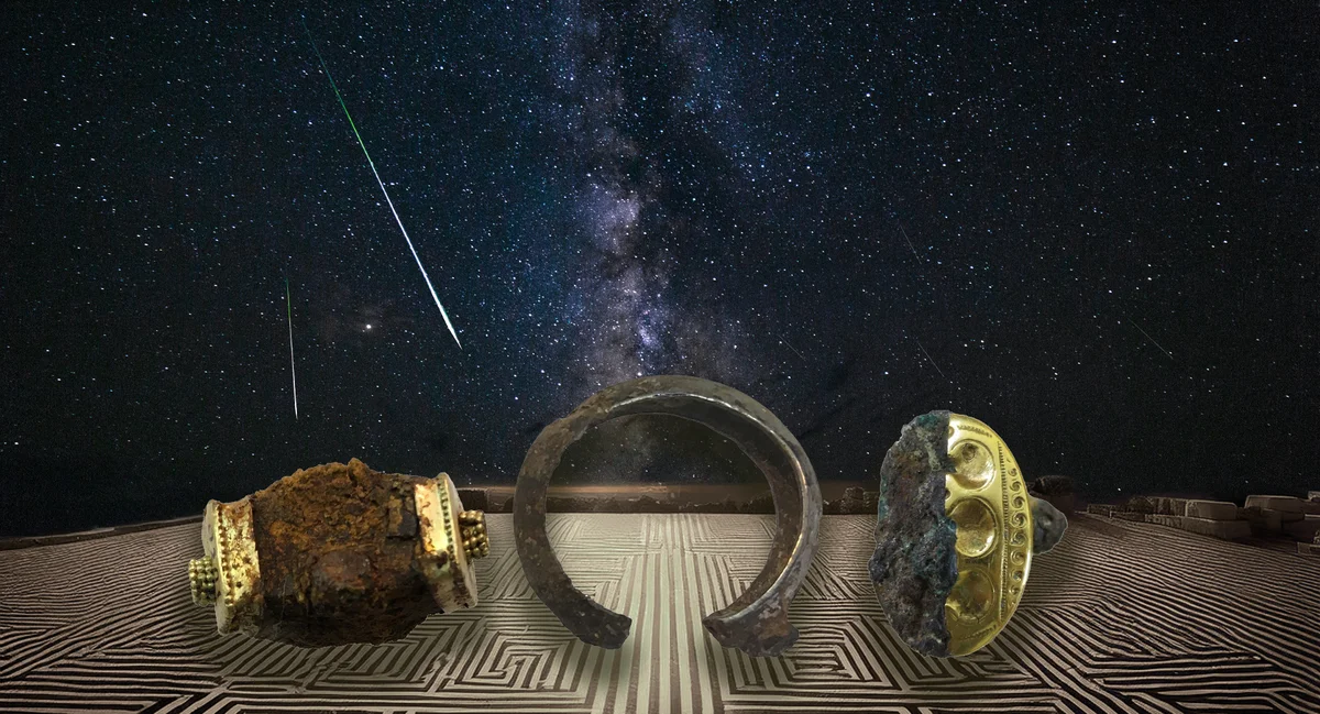 Bronze Age Meteorite Iron Jewelry Discovered in Greece