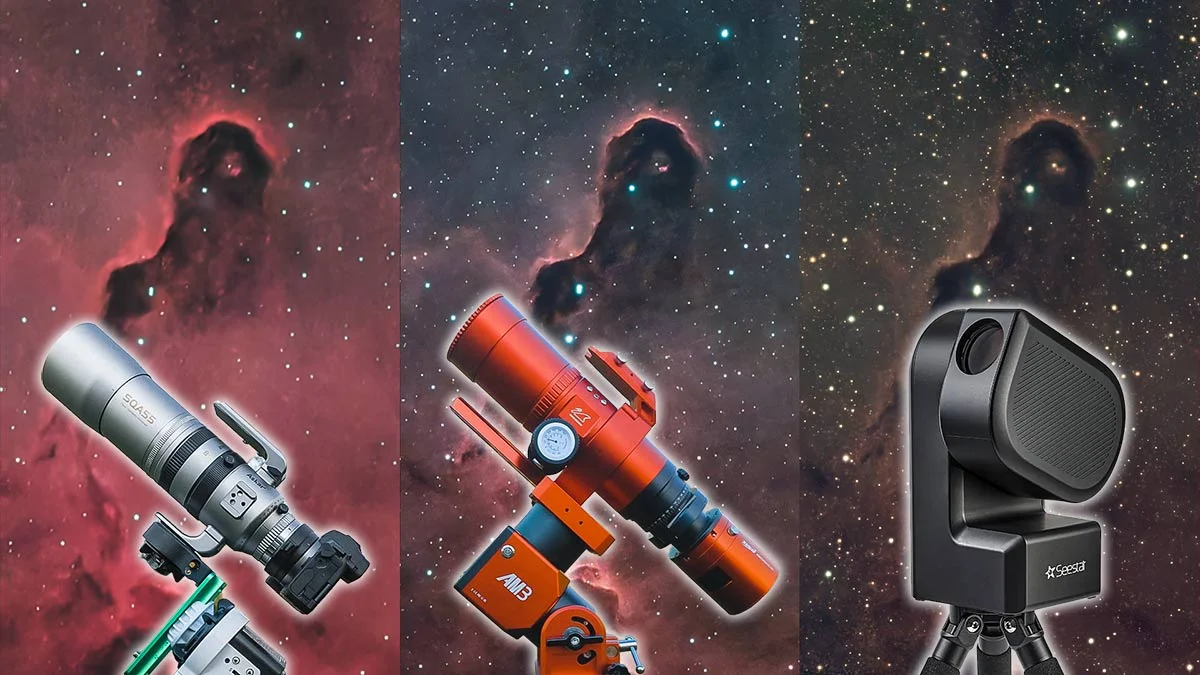 Exploring the Elephant's Trunk Nebula: A Comparative Study of Astrophotography Systems