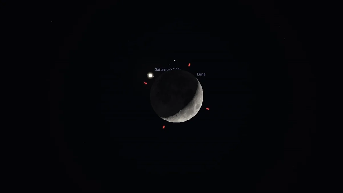Lunar Occultation of Saturn Set for January 4, 2025
