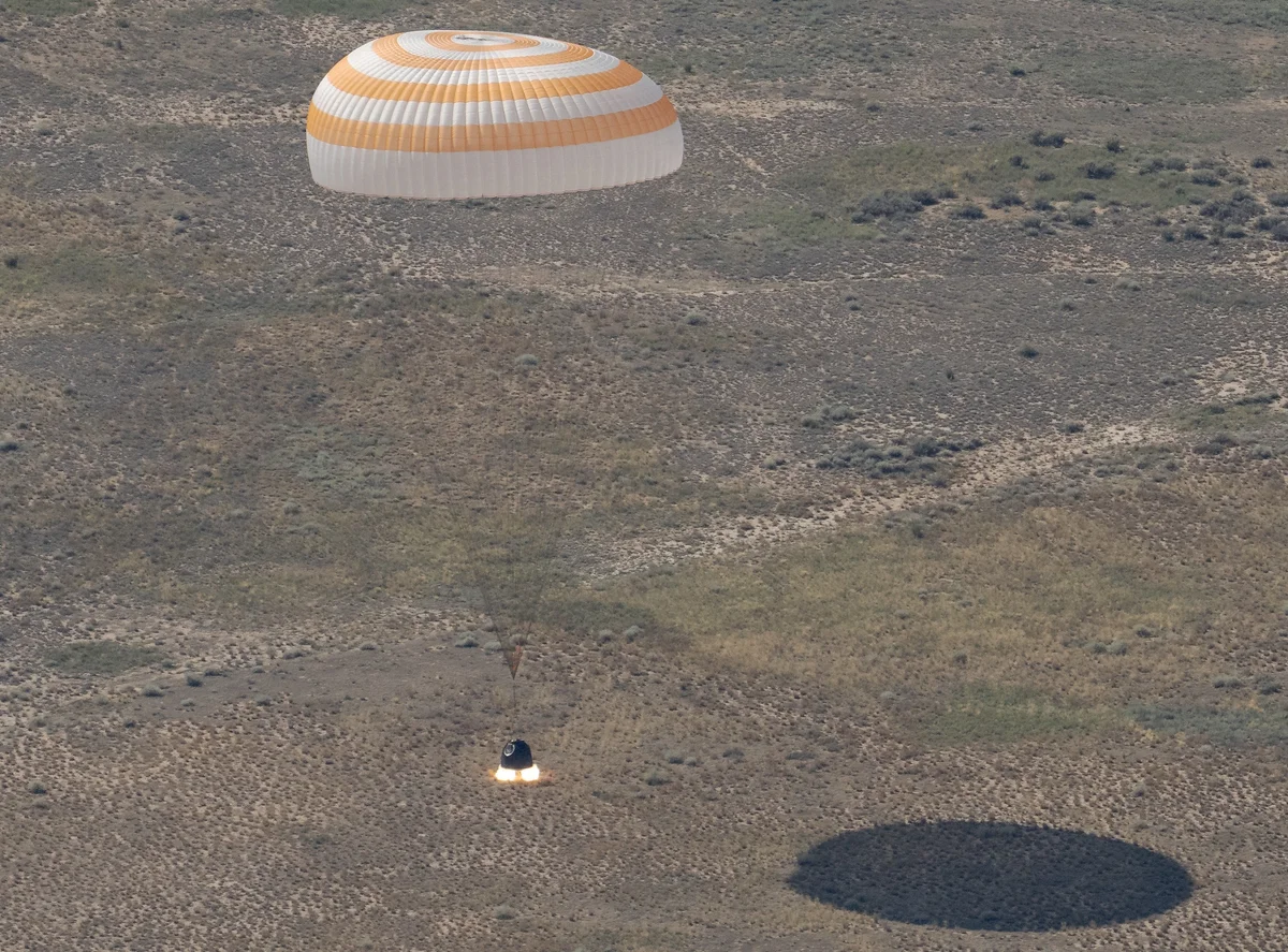 Return to Earth for Expedition 74 Crew of the ISS